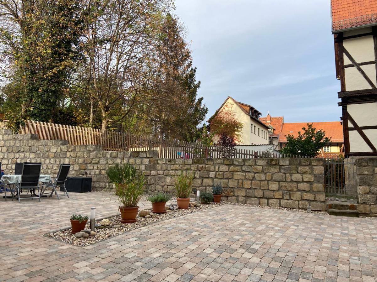 Apartment Am Pulverturm Quedlinburg Dış mekan fotoğraf