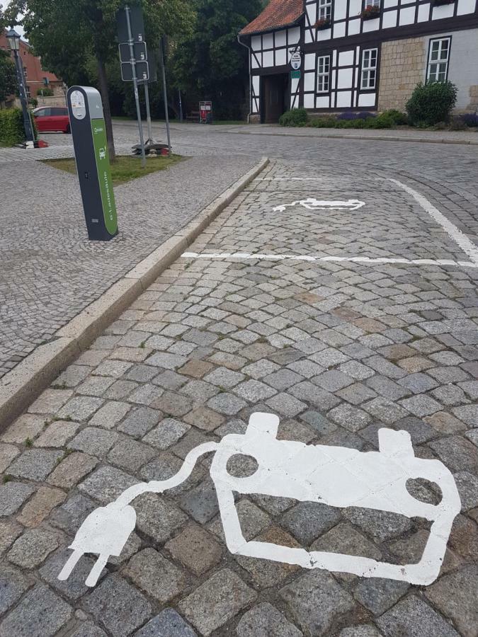 Apartment Am Pulverturm Quedlinburg Dış mekan fotoğraf